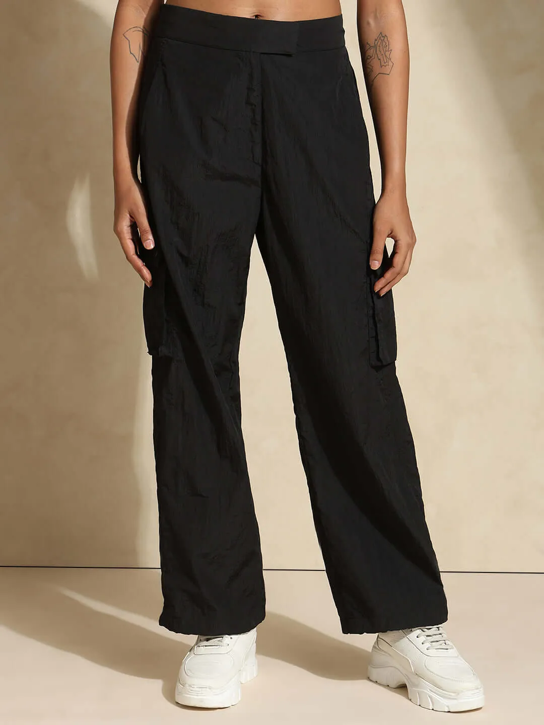 Black AeroTraq Cargo Pants