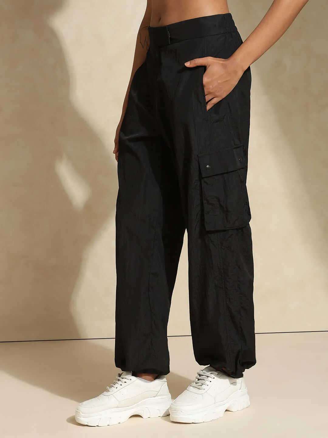 Black AeroTraq Cargo Pants