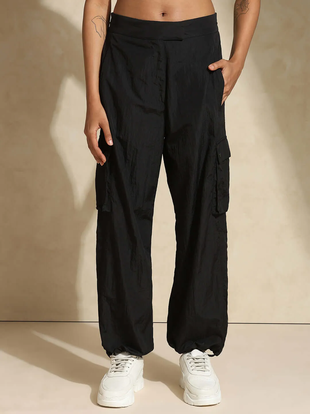 Black AeroTraq Cargo Pants