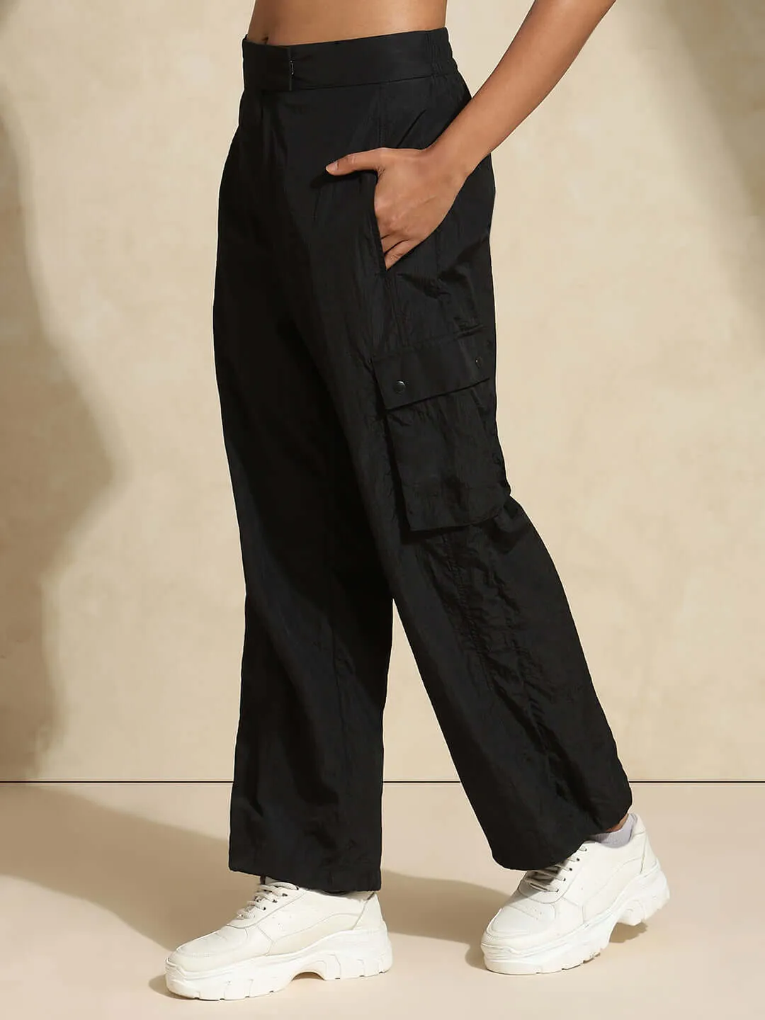 Black AeroTraq Cargo Pants