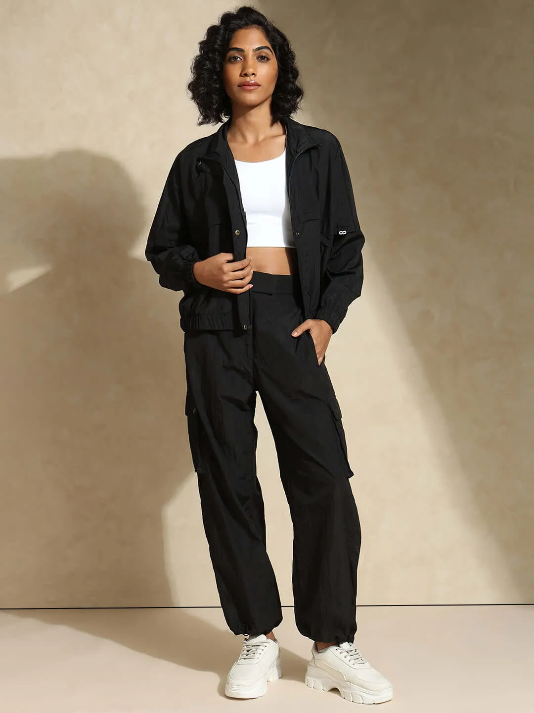 Black AeroTraq Cargo Pants