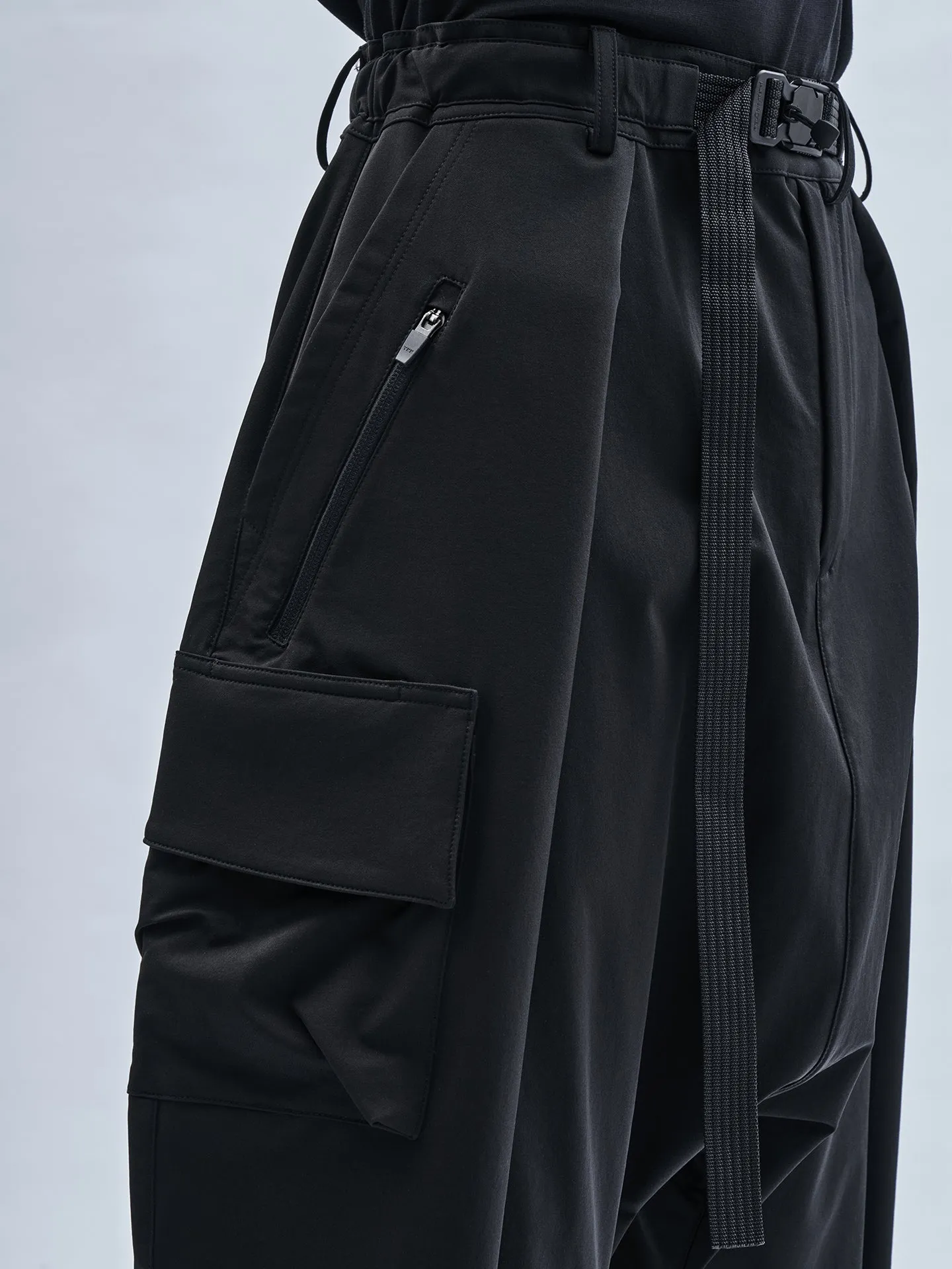 Schoeller Dryskin Black Albatross Cargo Pants - Mens Slim Fit