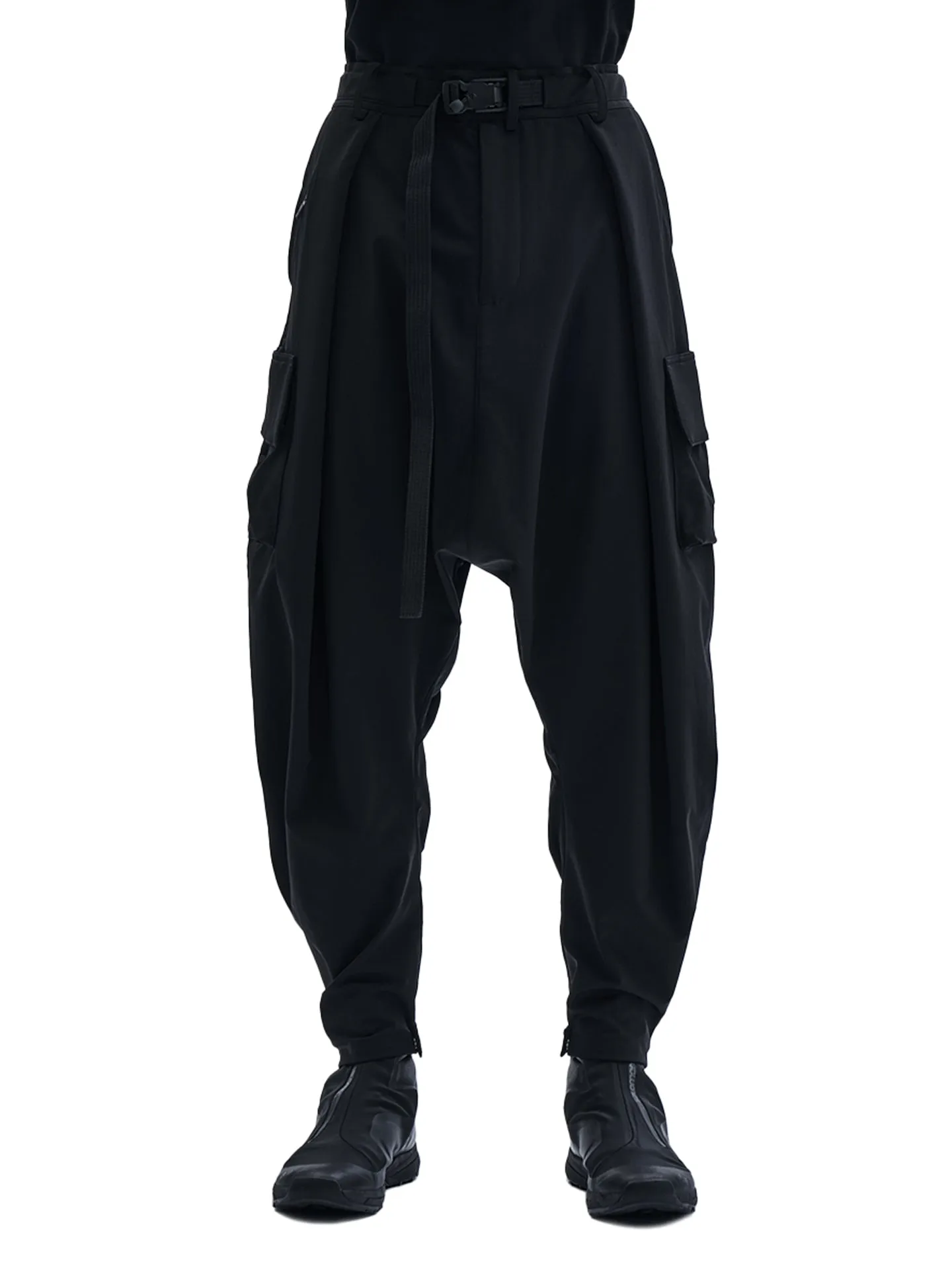 Schoeller Dryskin Black Albatross Cargo Pants - Mens Slim Fit