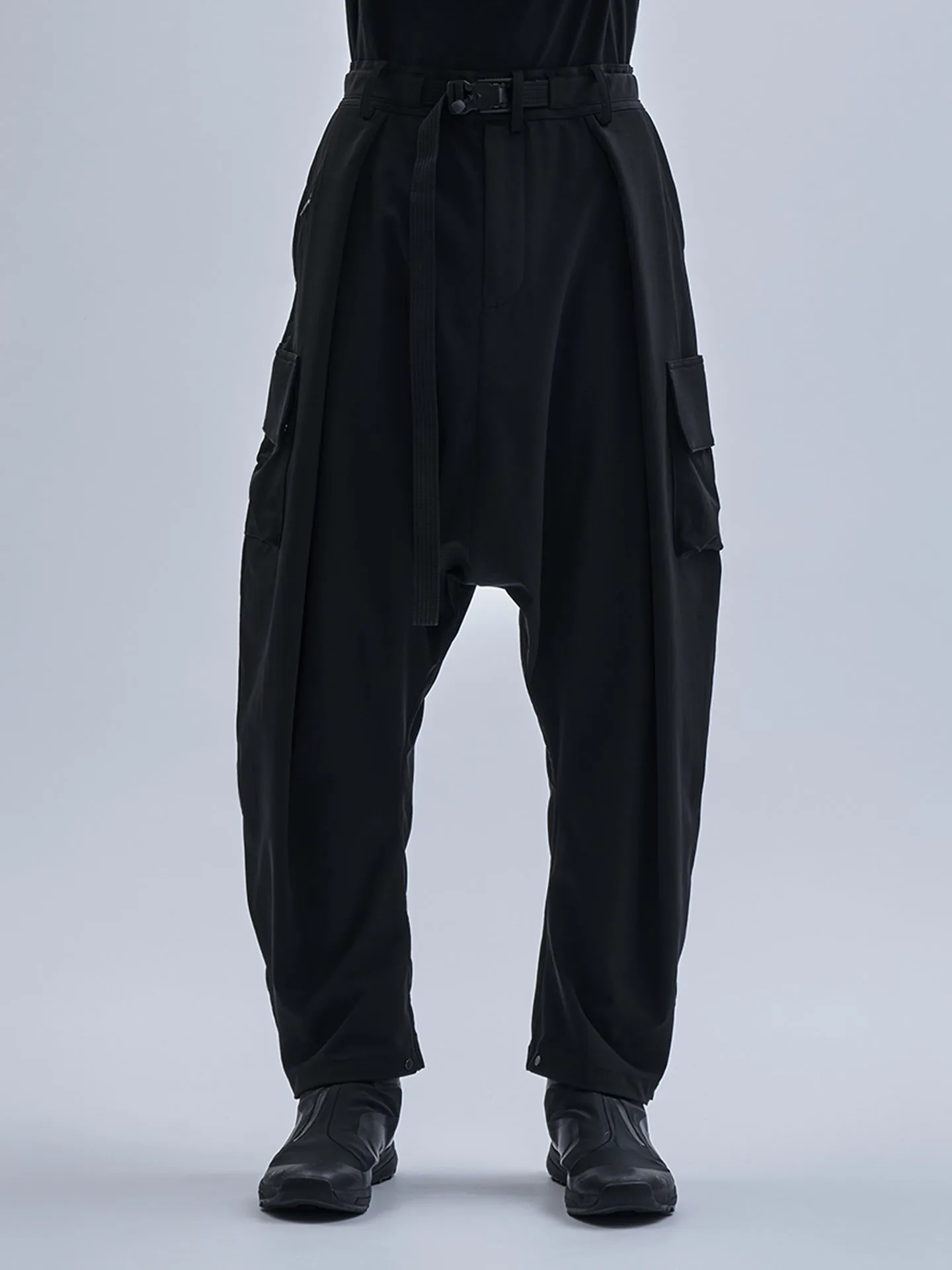 Schoeller Dryskin Black Albatross Cargo Pants - Mens Slim Fit