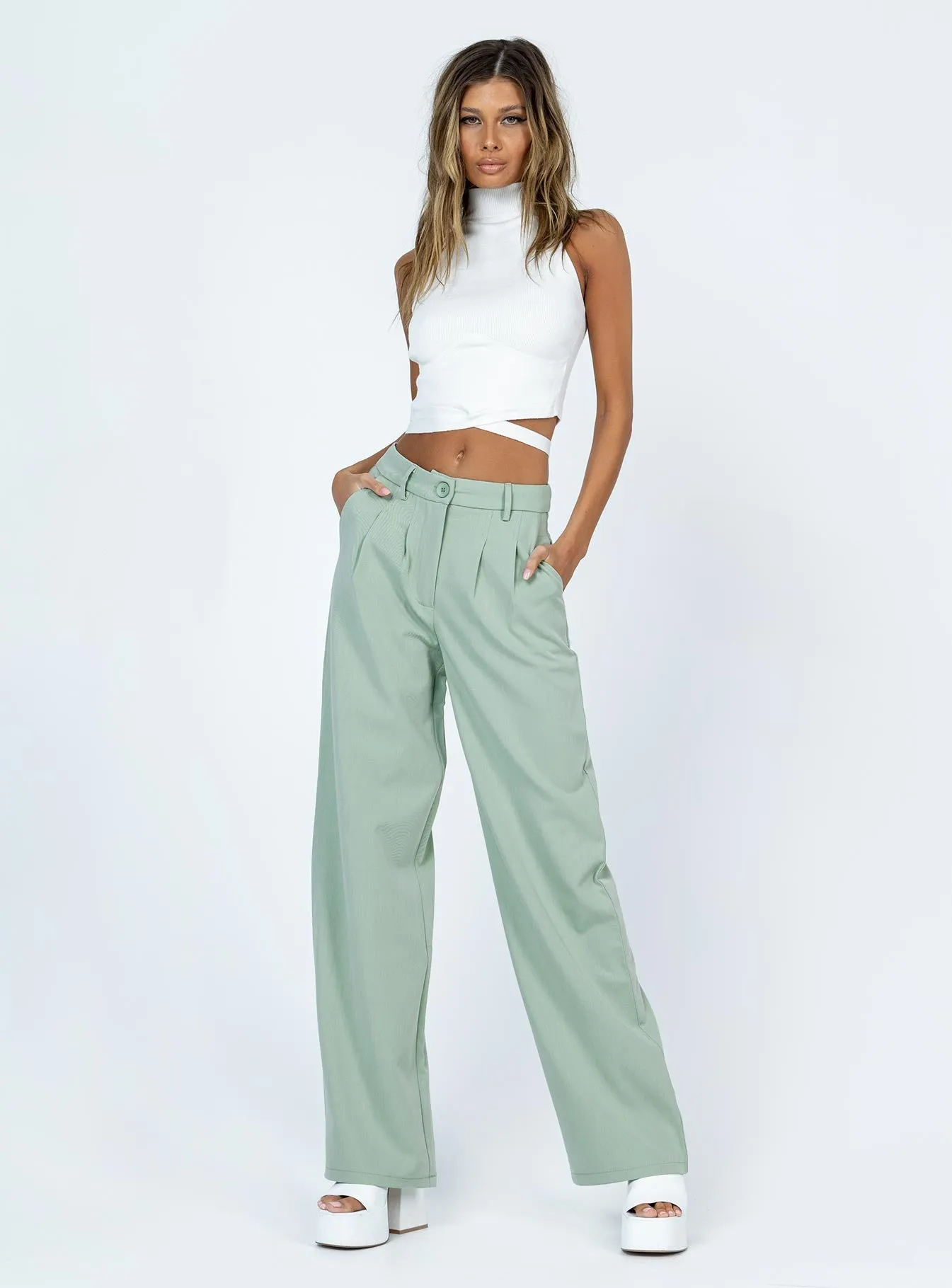 Archer Pants Green