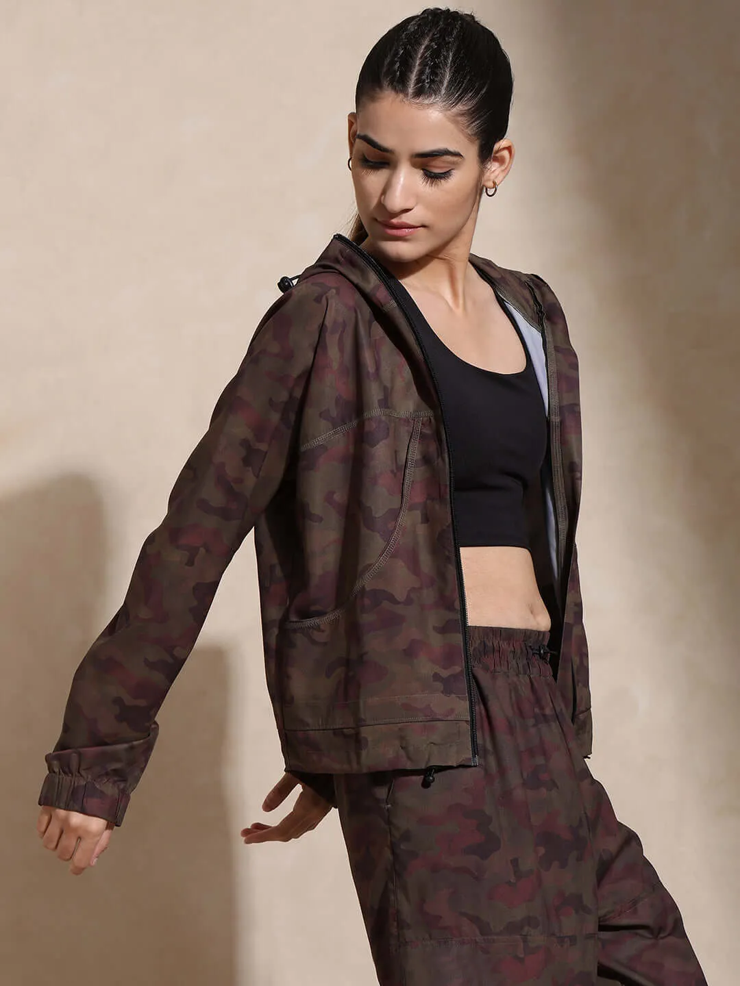 Army Camo Tracker Cargo Pants & Cargo Jacket
