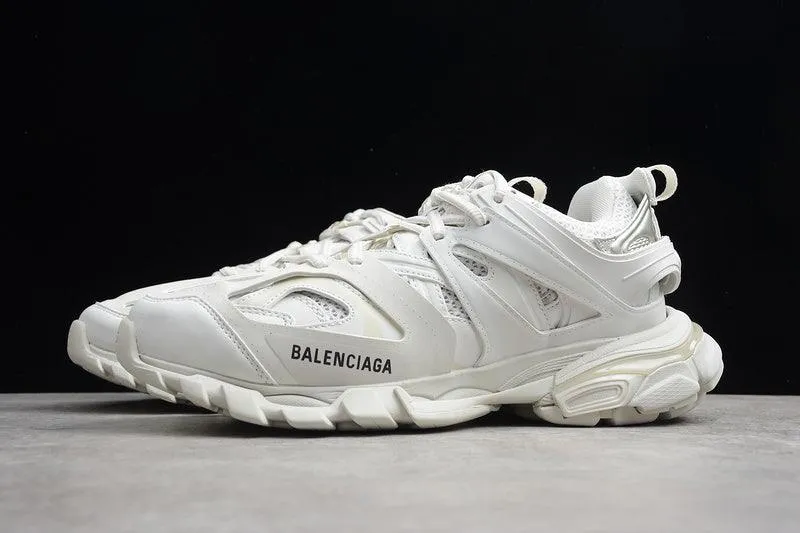 Optimized Title: Balenciaga Track Sneakers - Premium White Athletic Footwear
