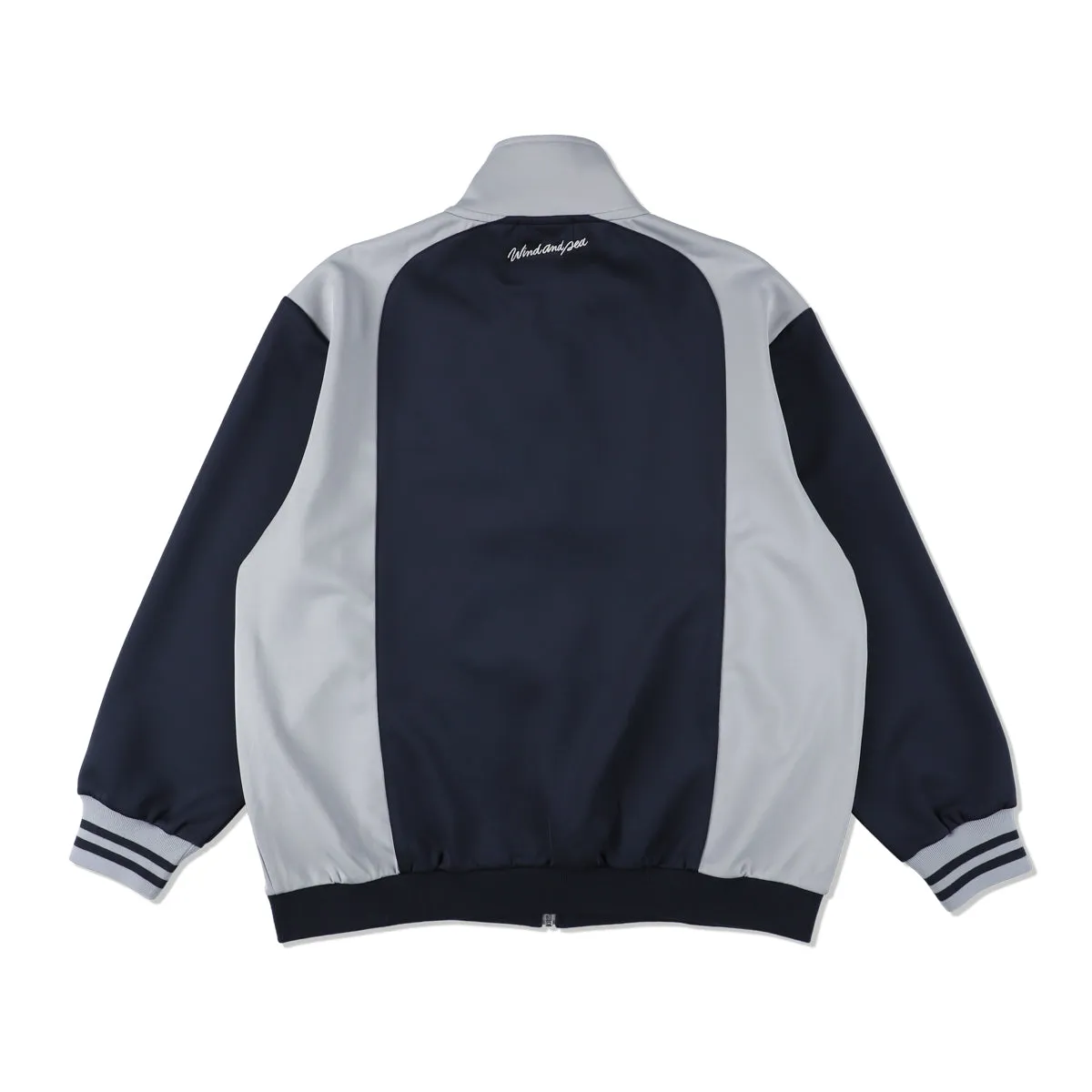 Paneled Track Jacket / NAVY