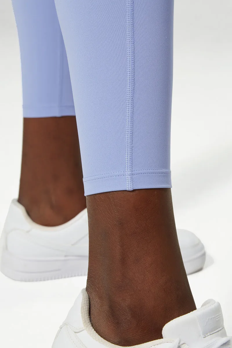 Peach Women's Anti-curling Side Pocket Sports Fitness Trousers